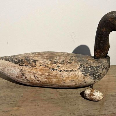 Sale Photo Thumbnail #122: Hollow-Body Canada Goose Decoy