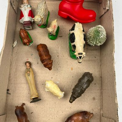 Sale Photo Thumbnail #669: Somoplast Rhino & Religious Figurines