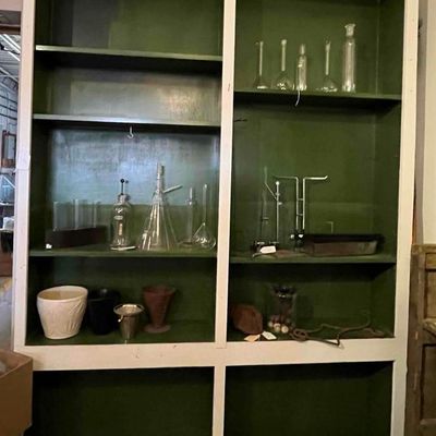 Sale Photo Thumbnail #561: Wall mount Wooden Painted Display Shelf