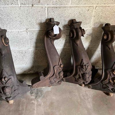 Sale Photo Thumbnail #617: Renaissance Revival Cast Legs