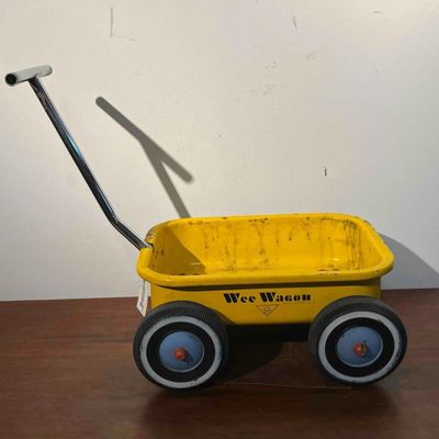 Sale Photo Thumbnail #472: AMF Wee Wagon Pressed Steel Pull Toy