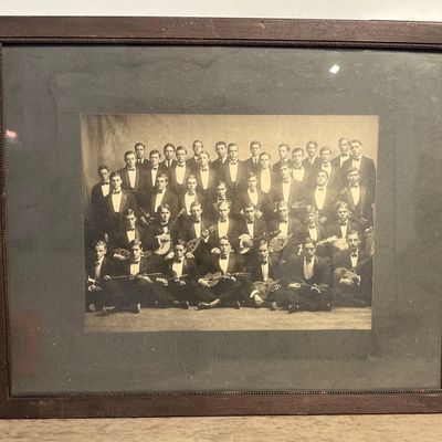 Sale Photo Thumbnail #81: Mandolin & Guitar Club Group Portrait