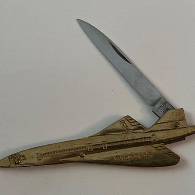 Sale Photo Thumbnail #698: Japanese Concorde G-BSST Pocket Knife