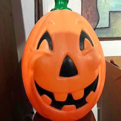 Sale Photo Thumbnail #730: Halloween Jack-O-Lantern Blow Mold