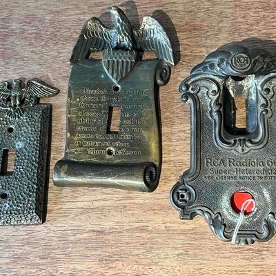 Sale Photo Thumbnail #328: RCA Radiola 60 Escutcheon & 2 Plates