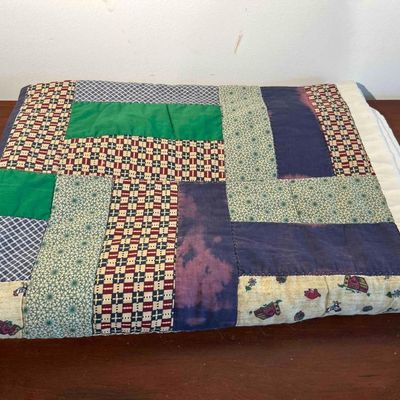 Sale Photo Thumbnail #383: Handmade Patchwork Farm & Bandana Quilt