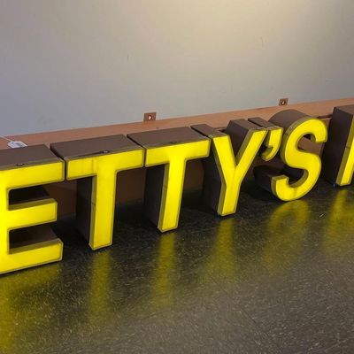 Sale Photo Thumbnail #72: Xacto Bettys Place Illuminated Sign