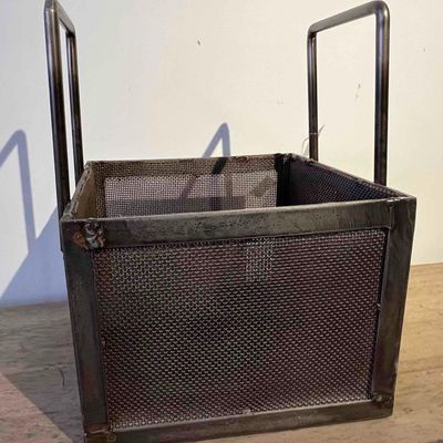Sale Photo Thumbnail #173: Industrial Welded Steel Mesh Basket