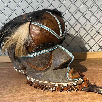 Sale Photo Thumbnail #389: Kuba Bwoom Royal Helmet Mask