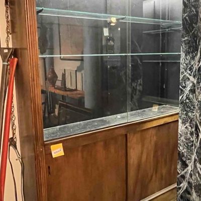Sale Photo Thumbnail #136: Mid-C.  Lighted Display Cabinet