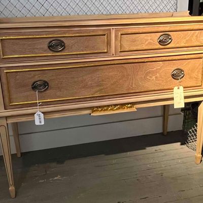Sale Photo Thumbnail #318: Neoclassical Gilt Silver Chest on Stand