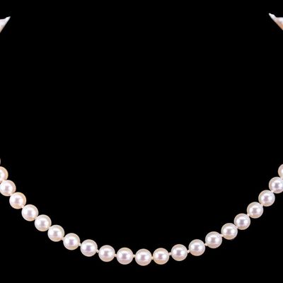 Mikimoto Pearl Necklace w/ Orginal Box