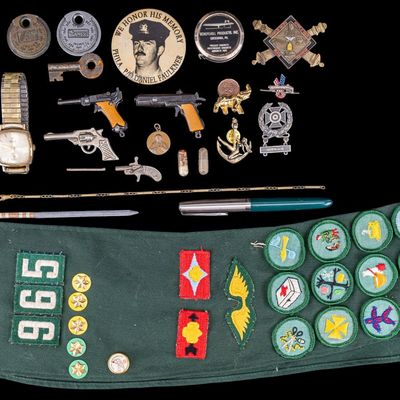 Gruen Wrist Watch, Ronson Lighter, and More