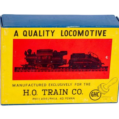 HO Train Co B & O Engine and Tender