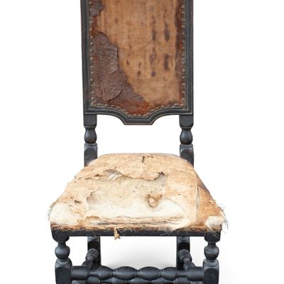 18/19c Transitional Spanish Colonial Side Chair