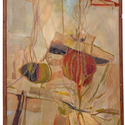 Signed Framed Audrey Nugent "Afternoon" on Canvas