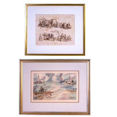 Antique 1807 "Brewing and Cyder Making" Engraving