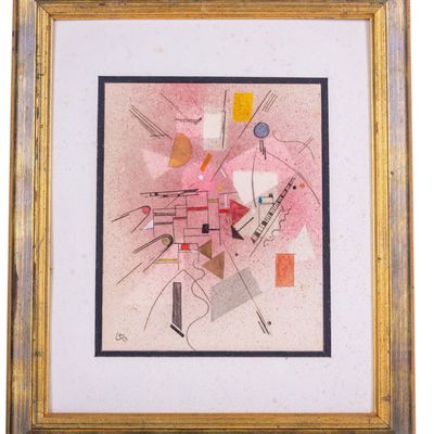 Watercolor & Ink, Kandinsky (RUS 1866-1944)