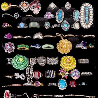 100+ Rings, Vintage, Sterling, & More