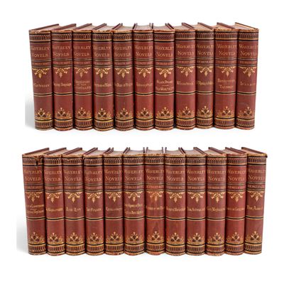 Sir Walter Scott Waverly Novels Fireside Editions