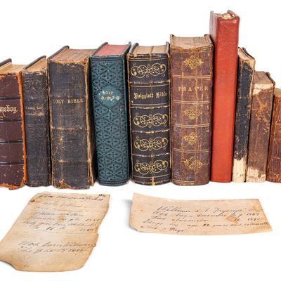 19th C Bibles and Hymnals