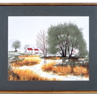 Authentic Litho 'A Cheshire Stream' - Jeremy King