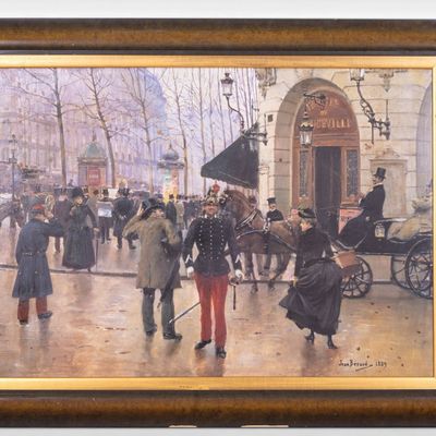 After Jean Beraud Framed Reproduction