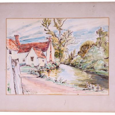 McCarthy "Willy Lot's House" Watercolor