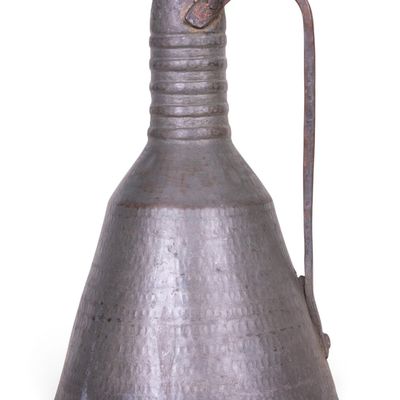 Early Turkish Hand Hammered Copper Jug
