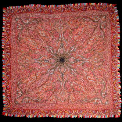Handmade Paisley Shawl