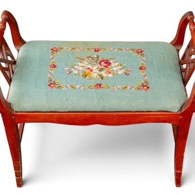 Mahogany Vanity Bench / Window Seat