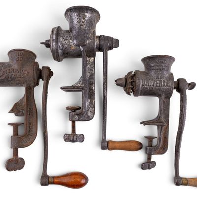 Early Iron Meat Grinders