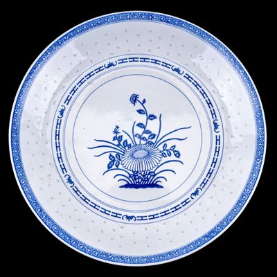 Chinese Blue and White Porcelain Charger