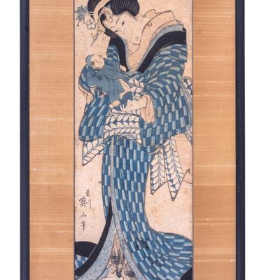 Antique Japanese Woodblock Print