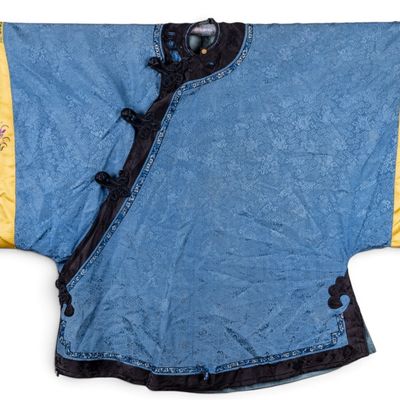 Chinese Silk Brocade Robe/ Jacket