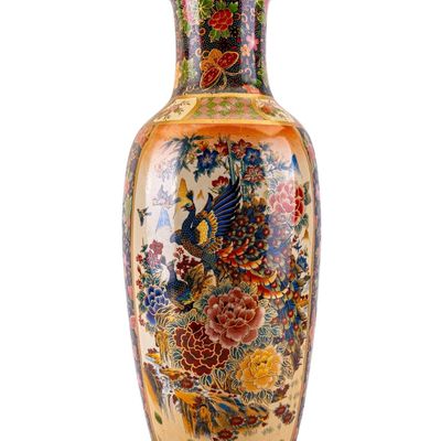 Contemporary Japanese Satsuma Vase