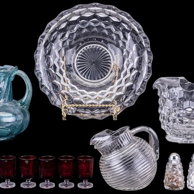 Fostoria and Other Vintage Glassware