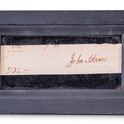 John Adams Signature