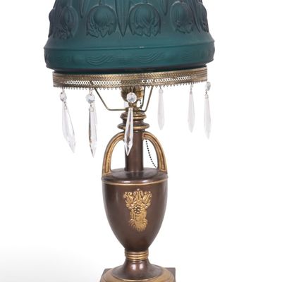 First Half 20th Century Cast Metal Table Lamp
