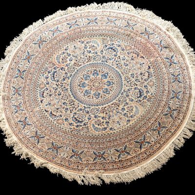 Fine Persian Round Area Rug