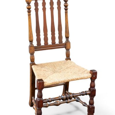 Antique-Style Spanish Side Chair