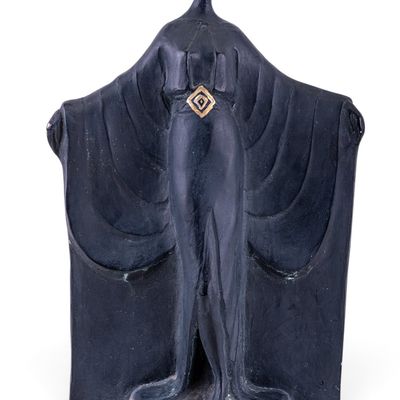 Early Art Deco Chalkware Statuette