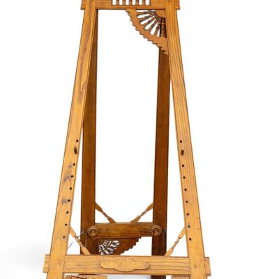Antique Victorian Artist's Floor Easel