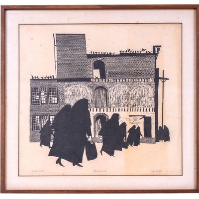 Signed John Gretzer "Blackbirds" Artist Proof