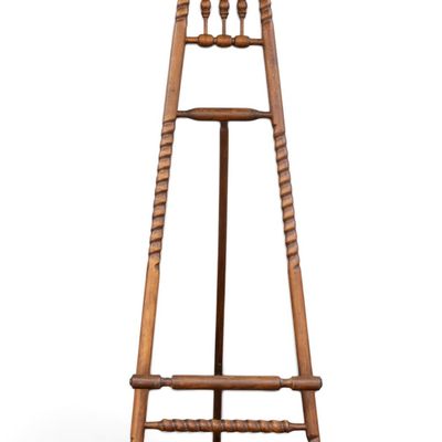 Antique Victorian Carved Wood Easel