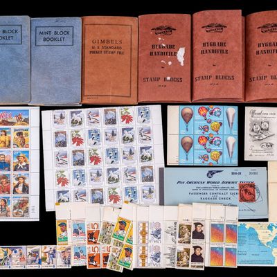 U.S. Postage Block Sheets