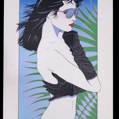 Signed Richard Foht "Cool Lady" Serigraph