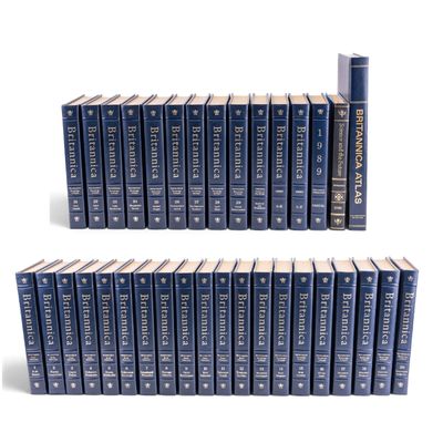 1989 Edition Encyclopedia Britannica (34pcs)