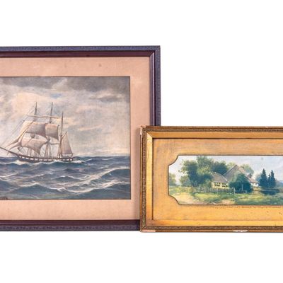 Vintage and Antique Framed Prints