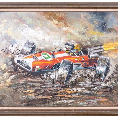 Oil on Canvas by Roy Pierce (Am 20th C)